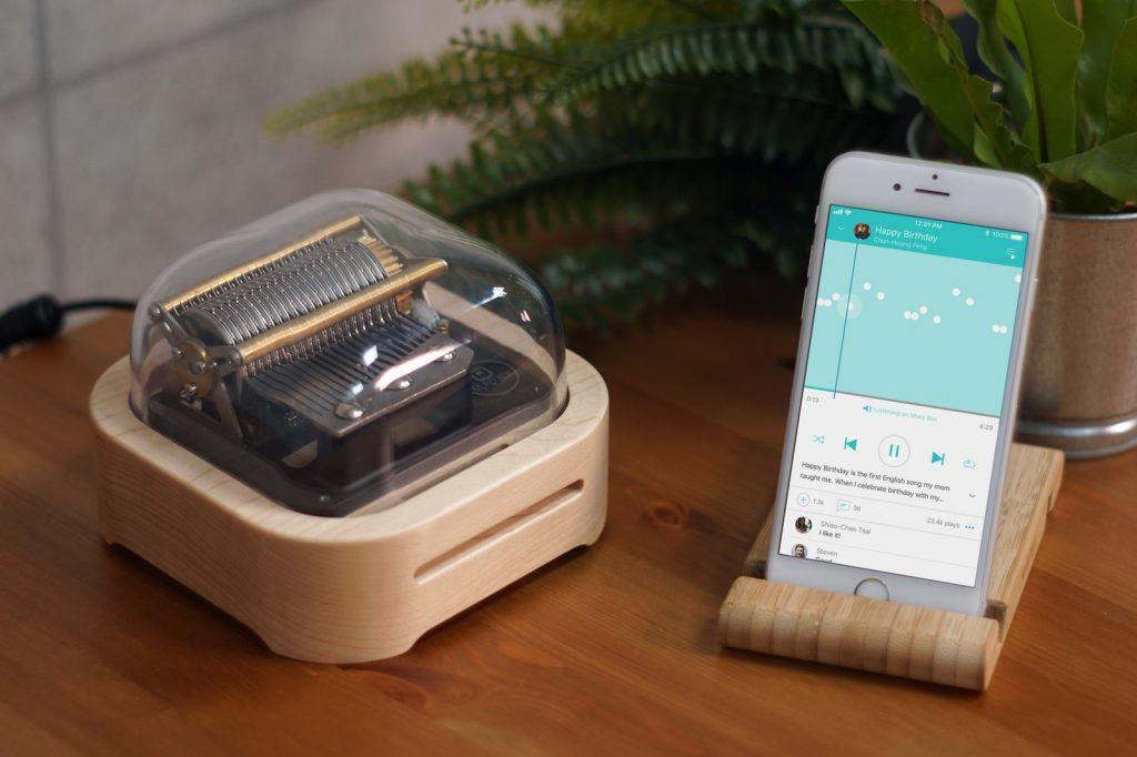 智慧音樂盒Muro 幸运飞行艇168体彩开奖网 - 全球唯一用手機APP控制的音樂盒